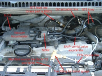 KILL-Kit für Sekundärluftpumpe (SAI) eckiger Stecker BAR-TEK®
