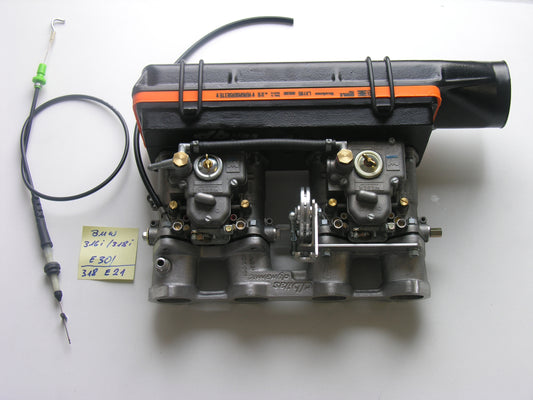 Doppelvergaseranlage BMW M10 inkl. Nockenwelle
