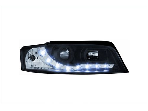 Audi A4 B6 (00-04) Transparente Tube-Light Scheinwerfer Set