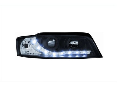 Audi A4 B6 (00-04) Transparente Tube-Light Scheinwerfer Set